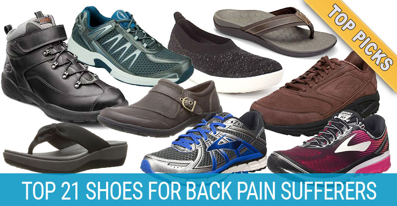 21 Best Shoes for Back Pain That Your 